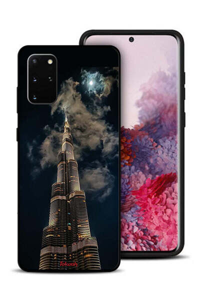 Tolwak غطاء حماية لهاتف سامسونج جالكسي S20 بلس برج خليفة في الليل