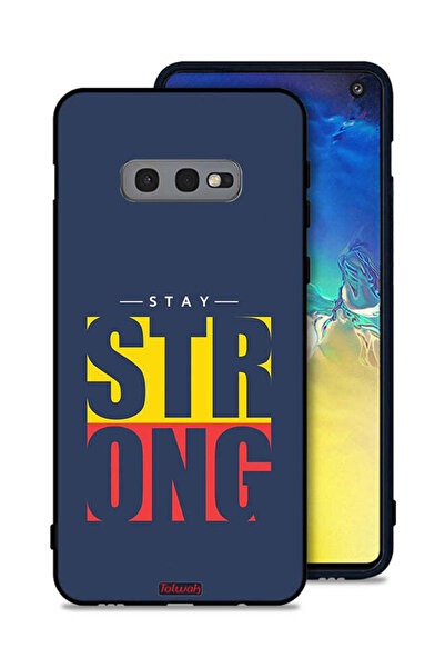 Tolwak غطاء حماية لهاتف Samsung Galaxy S10e - حافظ على قوتك