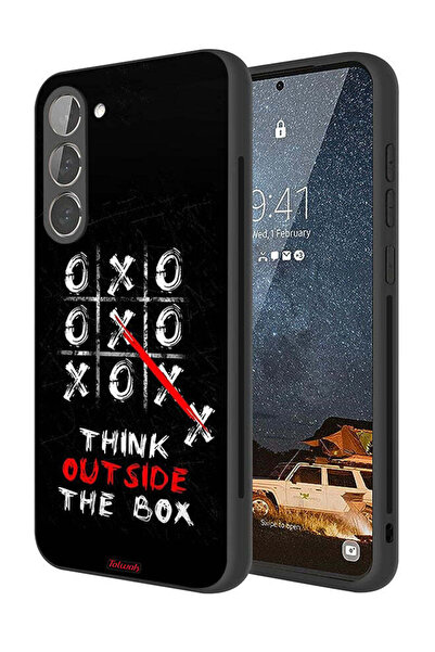 Tolwak غطاء حماية لهاتف Samsung Galaxy S23 5G - فكر خارج الصندوق