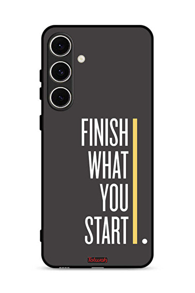 Tolwak Samsung Galaxy M56 5G Protective Case Cover Finish What You Start