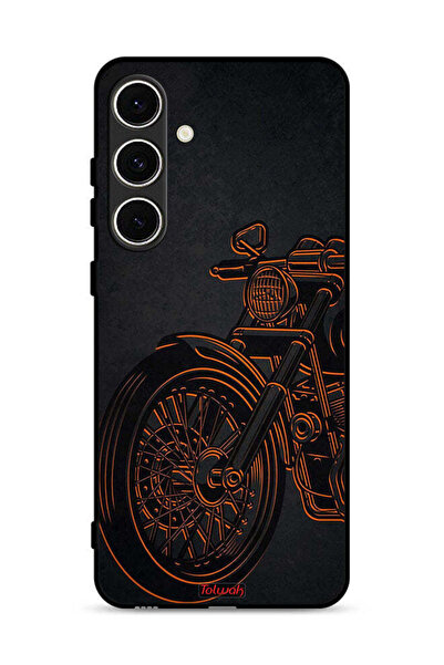 Tolwak غطاء حماية لهاتف Samsung Galaxy A56 5G بتصميم دراجة كلاسيكية