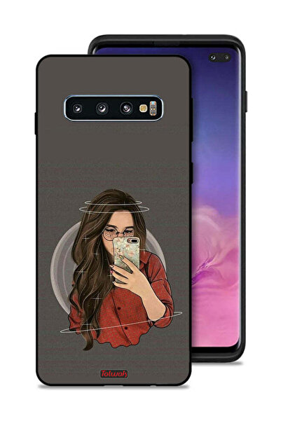 Tolwak غطاء حماية لهاتف سامسونج جالكسي S10 بلس لالتقاط صور سيلفي