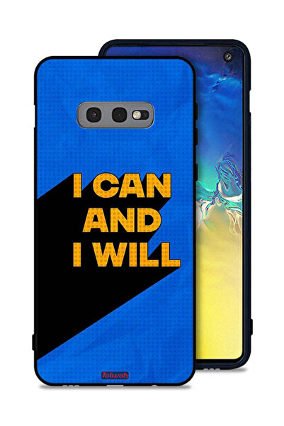 Tolwak غطاء حماية لهاتف Samsung Galaxy S10e - أستطيع وسأفعل