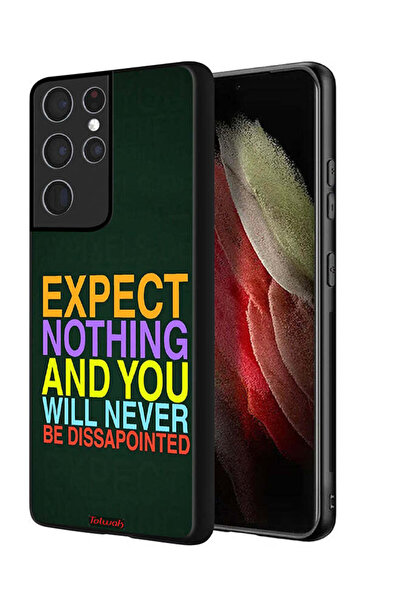 Tolwak غطاء حماية لهاتف Samsung Galaxy S21 Ultra 5G لا تتوقع شيئًا ولن تشعر ب...