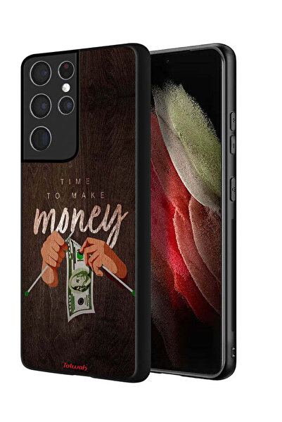 Tolwak غطاء حماية لهاتف Samsung Galaxy S21 Ultra 5G حان وقت جني الأموال
