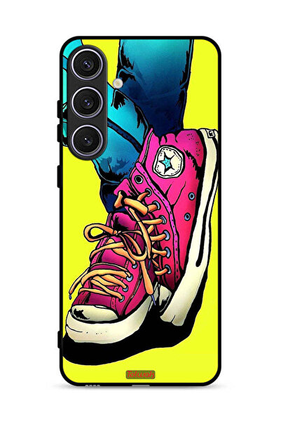 Tolwak غطاء حماية من القماش بتصميم حذاء فني من سامسونج جالكسي S25 بلس