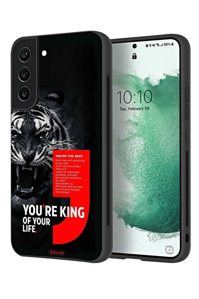 Tolwak غطاء حماية لهاتف سامسونج جالكسي S21 5G أنت ملك حياتك