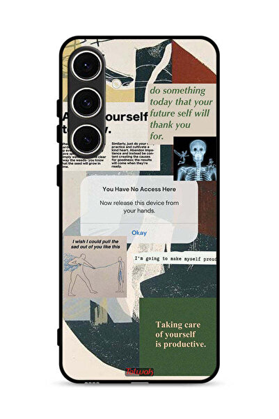 Tolwak غطاء حماية لهاتف Samsung Galaxy S24 FE 5G اسمح لنفسك بالنمو