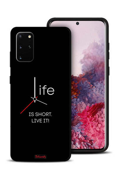 Tolwak غطاء حماية لهاتف Samsung Galaxy S20 Plus، الحياة قصيرة