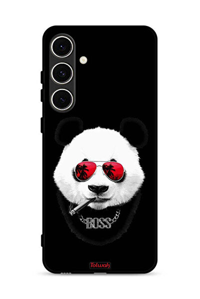 Tolwak Samsung Galaxy M56 5G Protective Case Cover Boss Panda