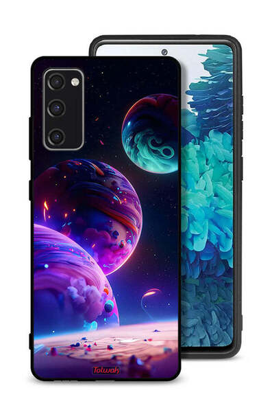 Tolwak غطاء حماية لهاتف سامسونج جالكسي S20 FE بنقشة كوكبية