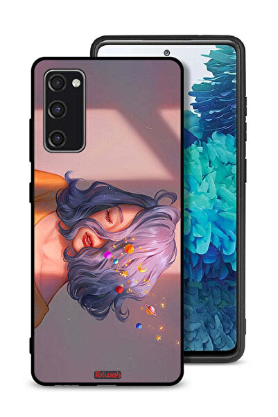 Tolwak Samsung Galaxy S20 FE Protective Case Cover Girl And Space Art