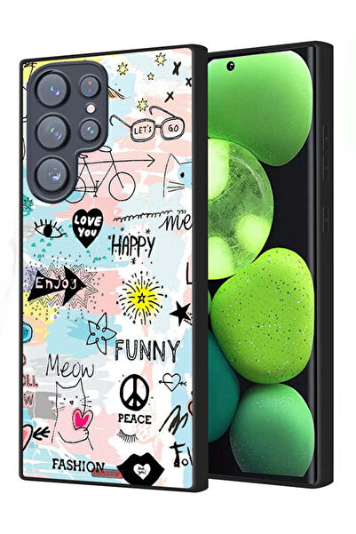 Tolwak غطاء حماية لهاتف سامسونج جالكسي S23 ألترا 5G - أحبك - علامات