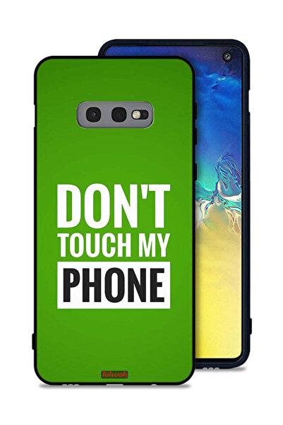 Tolwak غطاء حماية لهاتف Samsung Galaxy S10e لا تلمس هاتفي