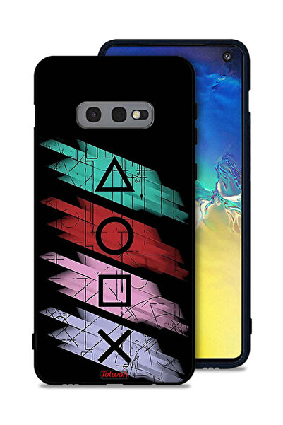 Tolwak غطاء حماية لهاتف Samsung Galaxy S10e برسومات أيقونات لعبة الحبار
