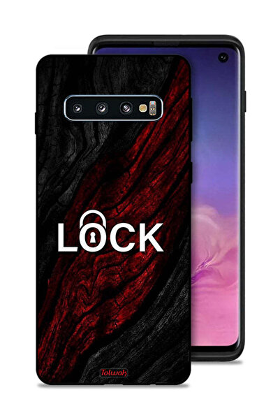 Tolwak غطاء حماية قابل للقفل لهاتف Samsung Galaxy S10