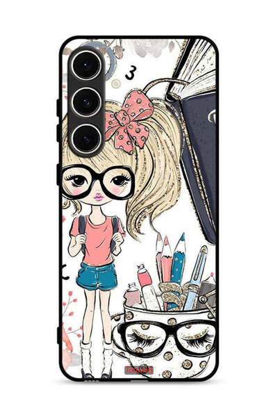 Tolwak غطاء حماية لهاتف سامسونج جالاكسي M56 5G برسومات فتاة يونيكورن