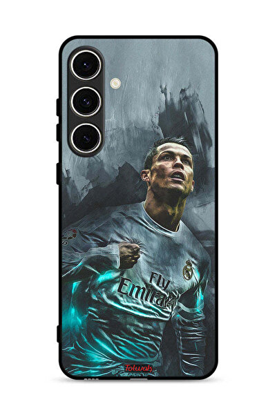 Tolwak غطاء حماية لهاتف سامسونج جالاكسي M56 5G برسومات كريستيانو رونالدو