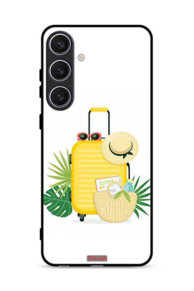 Tolwak غطاء حماية لهاتف Samsung Galaxy S24 Plus 5G برسومات فنية رقمية صيفية