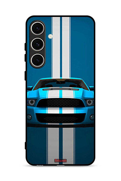 Tolwak غطاء حماية لهاتف Samsung Galaxy M56 5G، تصميم سيارة فنية تجريدية