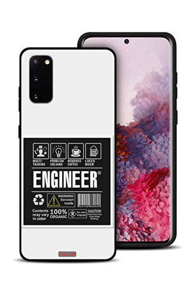 Tolwak غطاء حماية لهاتف سامسونج جالكسي S20 - ملصق المهندس