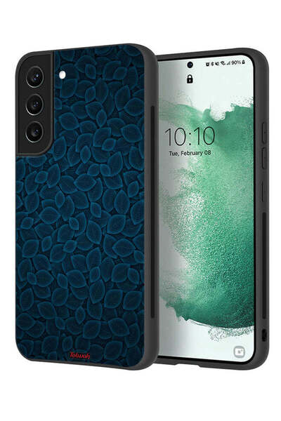 Tolwak غطاء حماية لهاتف سامسونج جالاكسي S21 بلس 5G بنقشة أوراق فنية رقمية