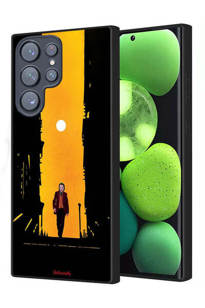 Tolwak غطاء حماية لهاتف Samsung Galaxy S22 Ultra 5G، رسم تجريدي رقمي لجوكر
