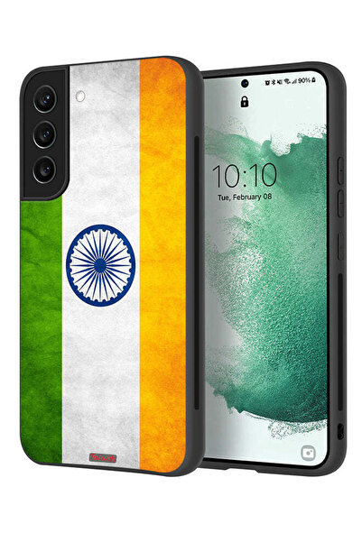 Tolwak غطاء حماية لهاتف سامسونج جالاكسي S21 بلس 5G بطبعة علم هندي مضيء