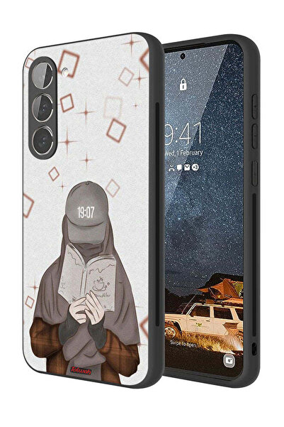 Tolwak Samsung Galaxy S23 Plus 5G Protective Case Cover Girl Reading Art