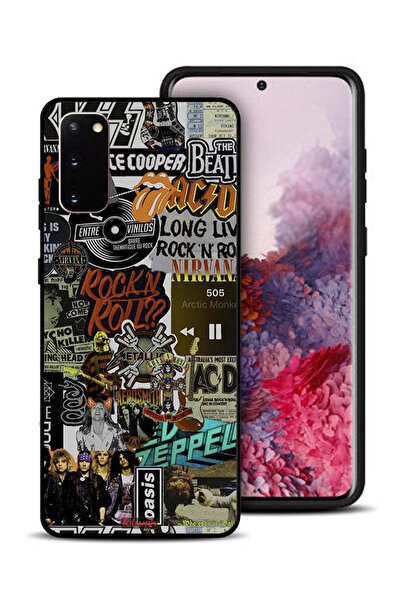 Tolwak غطاء حماية لهاتف سامسونج جالكسي S20، تحيا موسيقى الروك آند رول