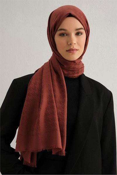 Armine Σάλι Viscon με σχέδιο Houndstooth 20