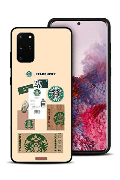 Tolwak غطاء حماية لهاتف سامسونج جالكسي S20 بلس، ملصق قهوة