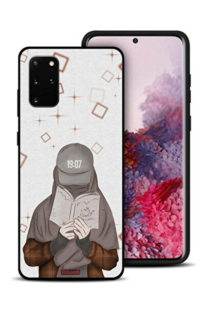 Tolwak غطاء حماية لهاتف سامسونج جالكسي S20 بلس بتصميم فتاة تقرأ الفن