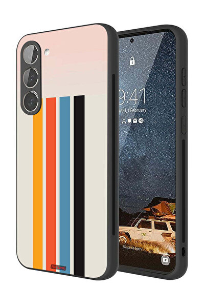 Tolwak غطاء حماية لهاتف سامسونج جالاكسي S23 بلس 5G بنمط خطوط مستقيمة