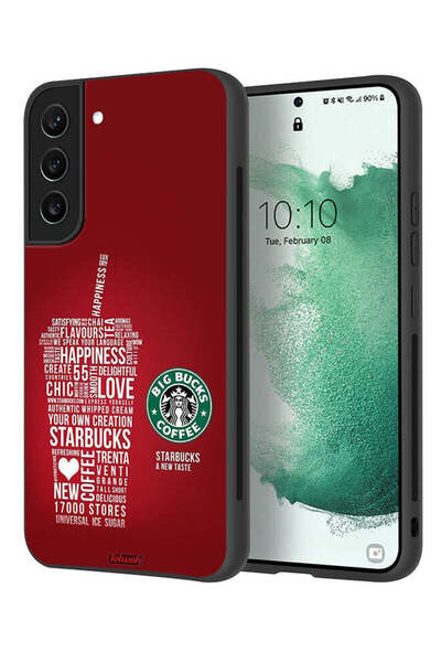 Tolwak غطاء حماية لهاتف سامسونج جالاكسي S21 بلس 5G، ملصق قهوة