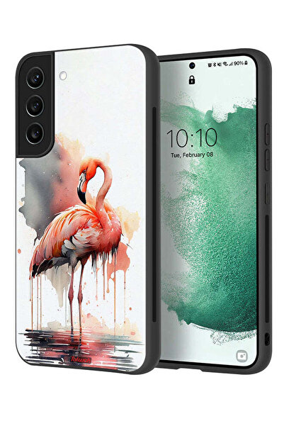 Tolwak غطاء حماية لهاتف سامسونج جالاكسي S21 بلس 5G برسومات ألوان مائية استوائية