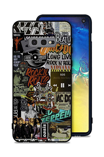 Tolwak غطاء حماية لهاتف Samsung Galaxy S10e، تحيا موسيقى الروك آند رول