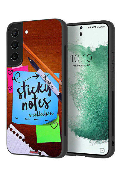 Tolwak غطاء حماية لهاتف سامسونج جالكسي S22 بلس 5G مع ملاحظات لاصقة