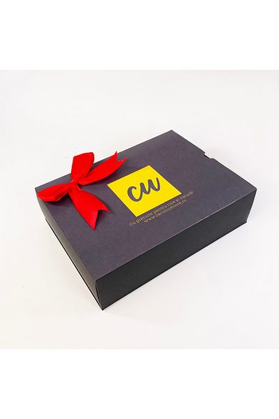 CARUL CU MIERE Natura Black gift package, ginger honey mix, cinnamon honey mix with mint...