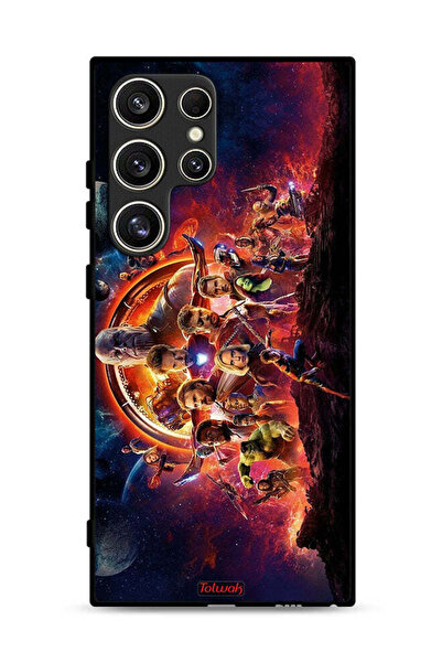 Tolwak غطاء حماية لهاتف سامسونج جالاكسي S24 ألترا 5G - أفينجرز