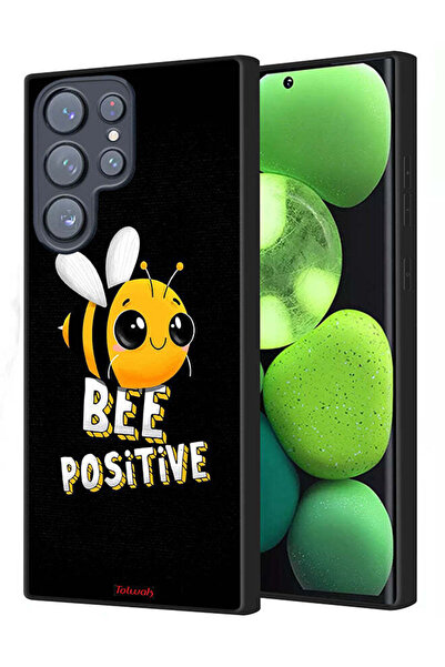 Tolwak غطاء حماية لهاتف سامسونج جالاكسي S22 ألترا 5G - Bee Positive