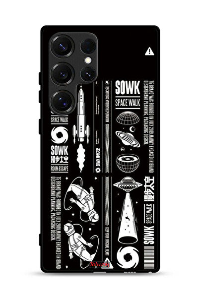 Tolwak غطاء حماية لهاتف سامسونج جالاكسي S25 ألترا، ملصق سوك سبيس ووك