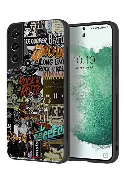 Tolwak غطاء حماية لهاتف سامسونج جالاكسي S21 FE 5G، تحيا موسيقى الروك أند رول