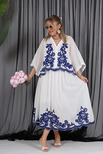 MİSLİNA BUTİK Nakış Detay Oversize Takım