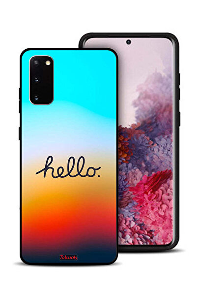 Tolwak Samsung Galaxy S20 Protective Case Cover Hello