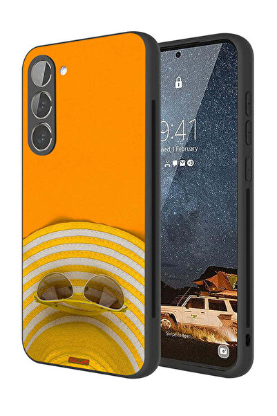 Tolwak غطاء حماية لهاتف سامسونج جالاكسي S23 بلس 5G مع قبعة ونظارات