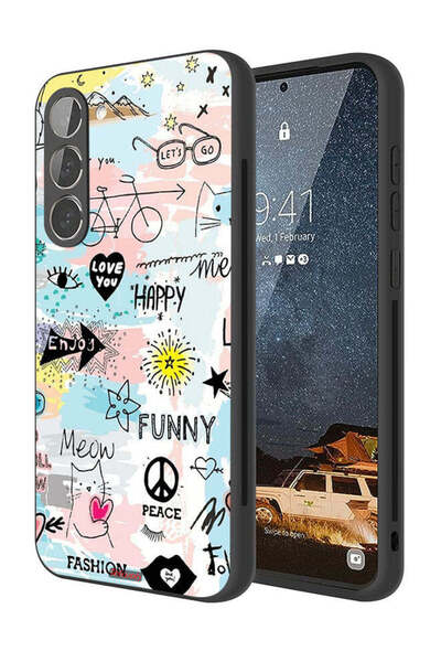 Tolwak غطاء حماية لهاتف سامسونج جالكسي S23 5G - أحبك - علامات