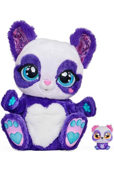 GIOCHI PREZIOSI İnteraktif Peluş Panda Peek A Roo