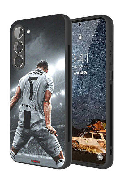 Tolwak غطاء حماية لهاتف سامسونج جالاكسي إس 23 بلس 5G بطبعة احتفال كريستيانو ر...