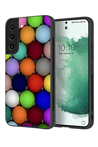 Tolwak غطاء حماية لهاتف سامسونج جالاكسي S22 بلس 5G، كرات فنية تجريدية